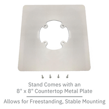 Load image into Gallery viewer, First Data FD35 / FD40 Freestanding Swivel and Tilt Stand (White)