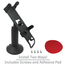 Load image into Gallery viewer, PAX S80 Swivel and Tilt Stand and Device to Stand Security Tether Lock, Two Keys 8"