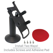 Load image into Gallery viewer, First Data FD35 & Clover FD40 Swivel and Tilt Stand with Device to Stand Security Tether Lock, Two Keys 8"