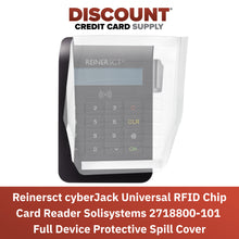 Load image into Gallery viewer, Reinersct cyberJack Universal RFID Chip Card Reader Solisystems 2718800-101 Full Device Protective Spill Cover
