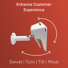 Load image into Gallery viewer, Clover Mini Sturdy Wall Mount with Quick Release Screws (White)