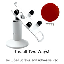 Load image into Gallery viewer, First Data FD35 / FD40 Low Swivel and Tilt Stand (White)