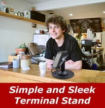 Load image into Gallery viewer, Dejavoo QD2 & QD4 Low Freestanding Swivel and Tilt Stand With Round Plate