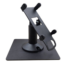 Load image into Gallery viewer, Dejavoo QD2, QD4, & QD5 Low Freestanding Swivel and Tilt Stand with Square Plate