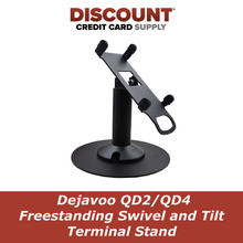Load image into Gallery viewer, Dejavoo QD2, QD4, & QD5 Freestanding Swivel and Tilt Stand With Round Plate