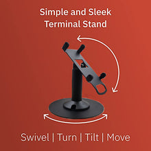 Load image into Gallery viewer, Dejavoo QD2, QD4, & QD5 Freestanding Swivel and Tilt Stand With Round Plate