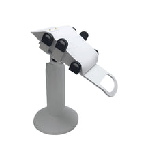 Load image into Gallery viewer, Clover Flex Screw Mounted Swivel and Tilt Stand with Charging Base (White)
