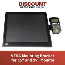 Load image into Gallery viewer, VESA Mounting Bracket for 15" and 17" Monitor