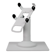 Load image into Gallery viewer, Castles VEGA3000 Freestanding Swivel and Tilt Stand (White) With Square Plate
