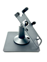 Load image into Gallery viewer, Verifone V200 / V400 Low Freestanding Swivel and Tilt Stand with Square Plate
