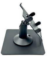 Load image into Gallery viewer, Verifone Vx805 Low Freestanding Swivel and Tilt Stand with Square Plate
