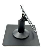 Load image into Gallery viewer, Verifone M400 / Verifone M440 Low Freestanding Swivel and Tilt Stand with Square Plate
