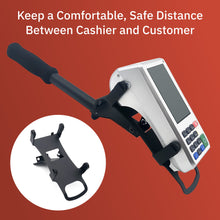 Load image into Gallery viewer, DCCStands Tilted Drive-Thru Handheld Bracket / Mount For Most Terminal Types V3
