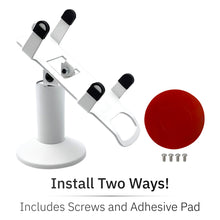 Load image into Gallery viewer, Valor Paytech VL100 Low Swivel and Tilt  Stand (White)
