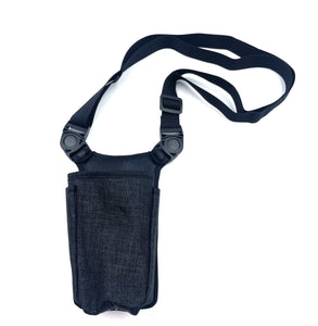 Universal Wireless Payment Pouch with Sling/Waistbelt and Rugged Metal Belt Clip