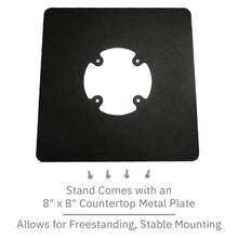Load image into Gallery viewer, Dejavoo QD3 mPOS Freestanding Swivel and Tilt Stand with Square Plate
