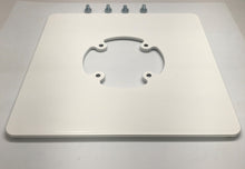 Load image into Gallery viewer, Clover Flex Low Freestanding Swivel and Tilt Stand with Square Plate (White)
