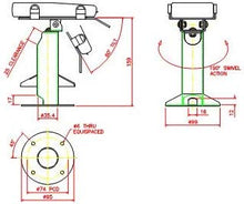 Load image into Gallery viewer, Ingenico IPP 350 Swivel and Tilt Stand

