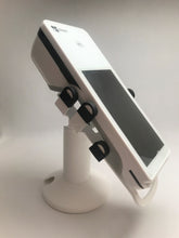 Load image into Gallery viewer, Clover Flex Low Freestanding Swivel Stand with Round Plate (White)
