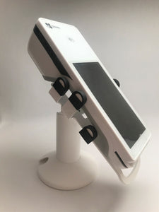 Clover Flex Low Freestanding Swivel and Tilt Stand with Square Plate (White)