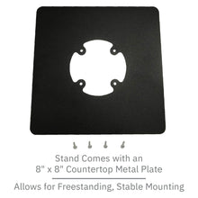 Load image into Gallery viewer, Dejavoo QD2, QD4, &amp; QD5 Freestanding Swivel and Tilt Stand With Square Plate
