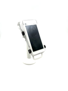 PAX A920 Freestanding Swivel and Tilt Stand with Round Plate (White)