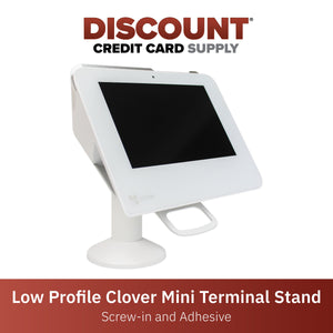 Clover Mini / Mini 3 Low Swivel and Tilt Stand (White)
