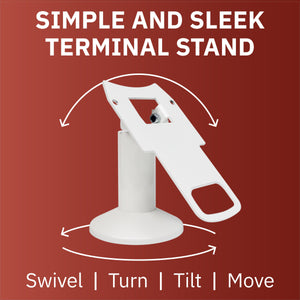 Clover Mini / Mini 3 Low Swivel and Tilt Stand (White)