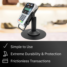 Load image into Gallery viewer, First Data FD35 / FD40 Freestanding Swivel and Tilt Stand with Round Plate
