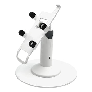 First Data FD35 / FD40 Freestanding Swivel and Tilt Stand with Round Plate (White)