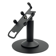 Load image into Gallery viewer, Verifone P200 &amp; Verifone P400 Freestanding Swivel and Tilt Stand with Round Plate
