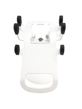 Load image into Gallery viewer, Clover Flex Low Freestanding Swivel Stand with Round Plate (White)
