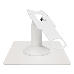 Clover Mini / Mini 3 Low Freestanding Swivel and Tilt Stand with Square Plate (White)