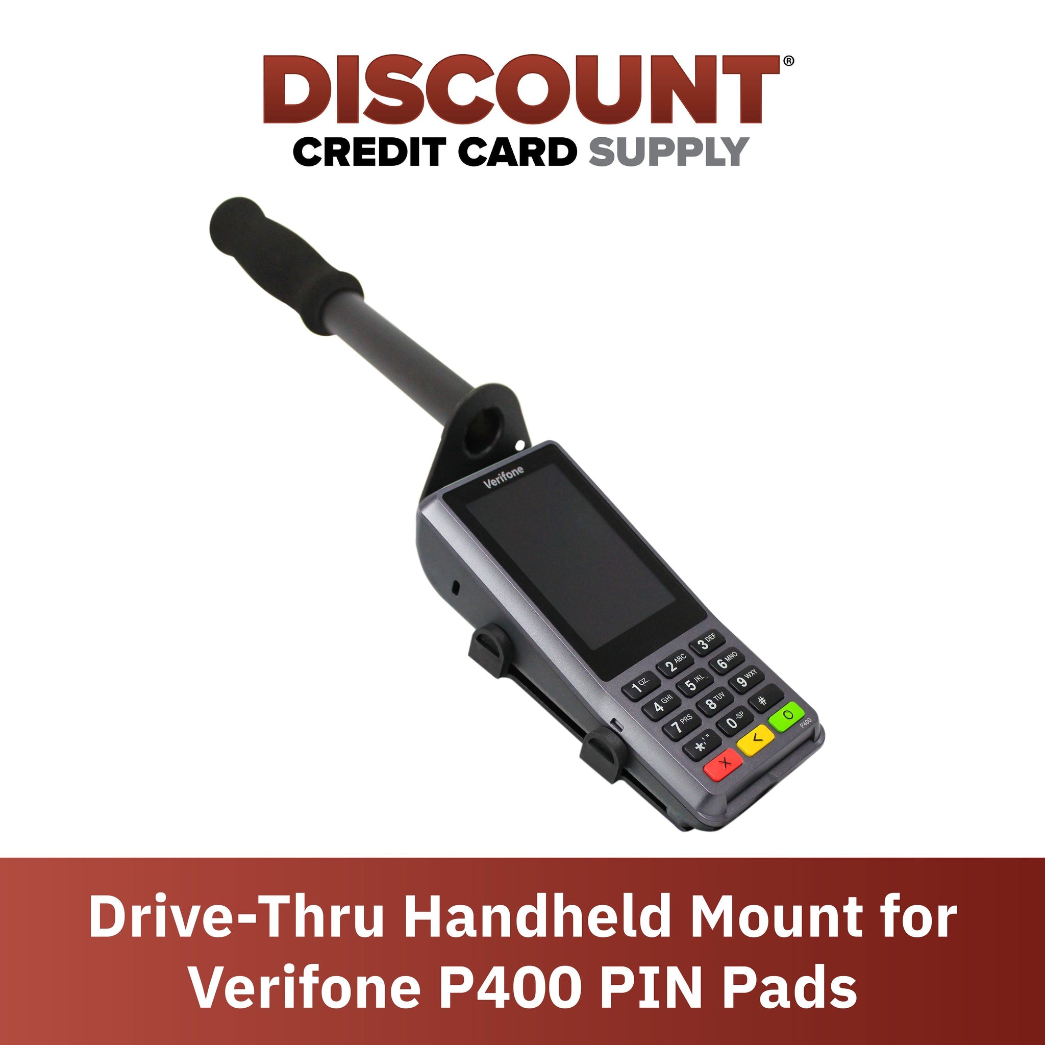 DCCStands – Drive-Thru Hand Held Mount For Verifone P400