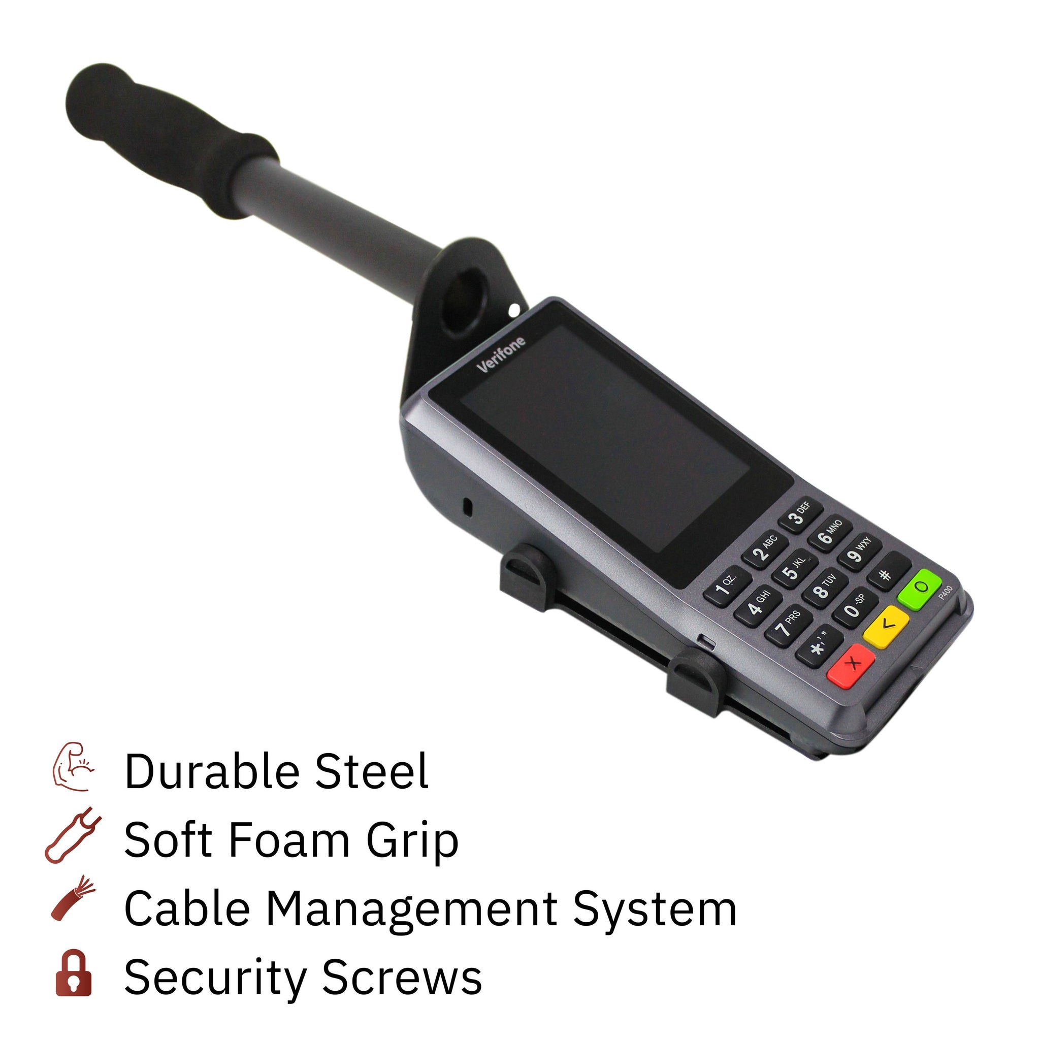 DCCStands – Drive-Thru Hand Held Mount For Verifone P400