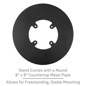 First Data FD35 / FD40 Low Freestanding Swivel Stand with Round Plate