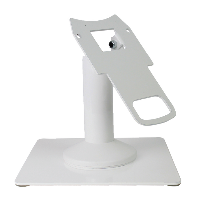 Clover Mini / Mini 3 Freestanding Swivel and Tilt Stand with Square Plate (White)