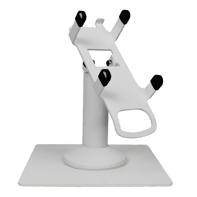 Dejavoo Z8 & Dejavoo Z11 Freestanding Swivel and Tilt Stand with Square Plate (White)