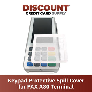PAX A80 Keypad Protective Spill Cover