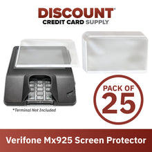 Load image into Gallery viewer, Verifone Mx925 Screen Protective Spill Covers (Set of 25)
