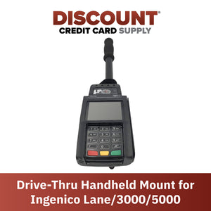 Drive-Thru Hand Held Mount For Ingenico Lane 3000 / 5000 / 7000 / 8000