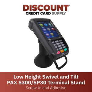PAX S300 & PAX SP30 Low Swivel and Tilt Stand