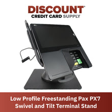 Load image into Gallery viewer, Pax PX7 Freestanding Low Swivel and Tilt Stand with Square Plate

