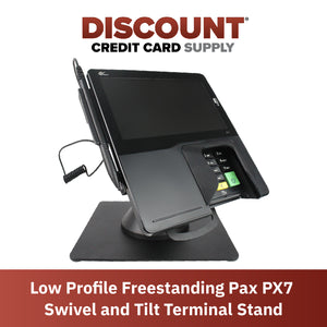 Pax PX7 Freestanding Low Swivel and Tilt Stand with Square Plate