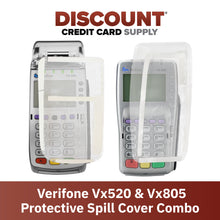Load image into Gallery viewer, Verifone Vx520 and Vx805 Protective Spill Cover Combo
