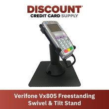 Load image into Gallery viewer, Verifone Vx805 Freestanding Swivel and Tilt Stand with Square Plate
