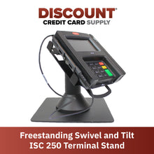 Load image into Gallery viewer, Ingenico ISC 250 Freestanding Swivel and Tilt Stand with Square Plate
