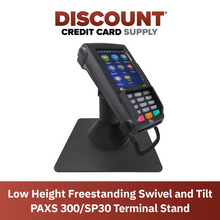 Load image into Gallery viewer, PAX S300 &amp; PAX SP30 Freestanding Low Swivel and Tilt Stand
