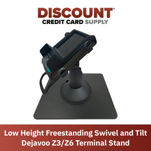 Load image into Gallery viewer, Dejavoo Z3 &amp; Dejavoo Z6 Freestanding Low Swivel and Tilt Stand

