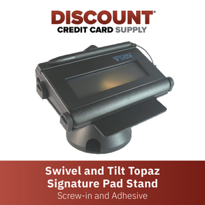 Topaz Signature Pad Low Swivel and Tilt Stand